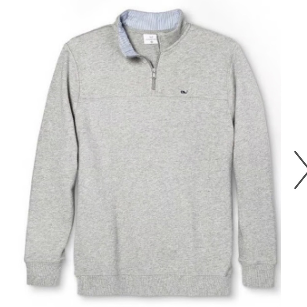 Vineyard Vines Target gray quarter zip